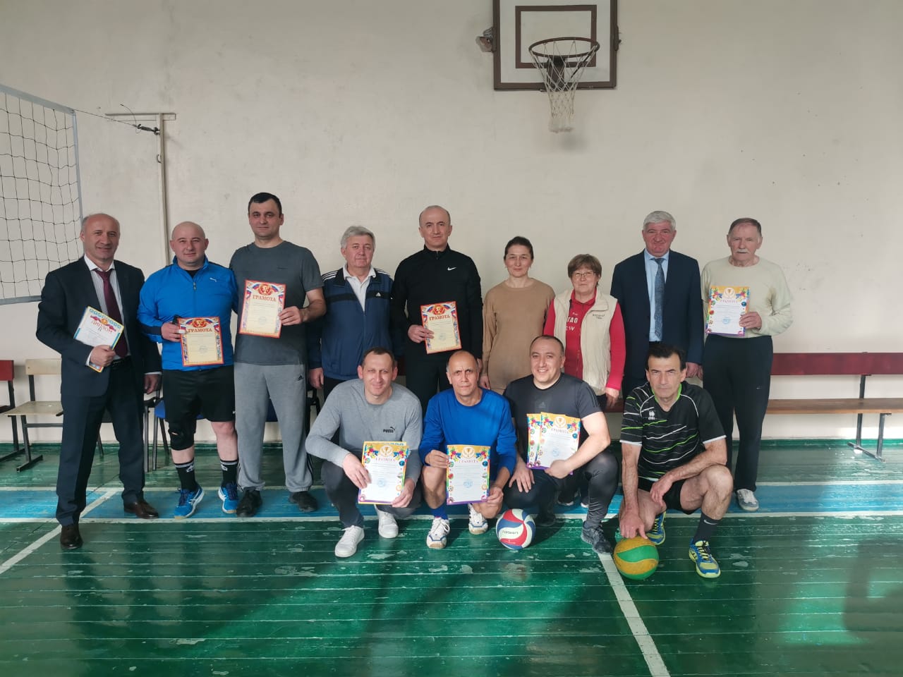 Команда ректората – победитель чемпионата вуза по волейболу!
