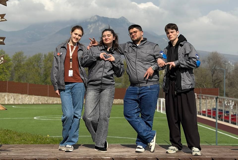 Студенты-агрономы на сборах студенческих отрядов в Пятигорске