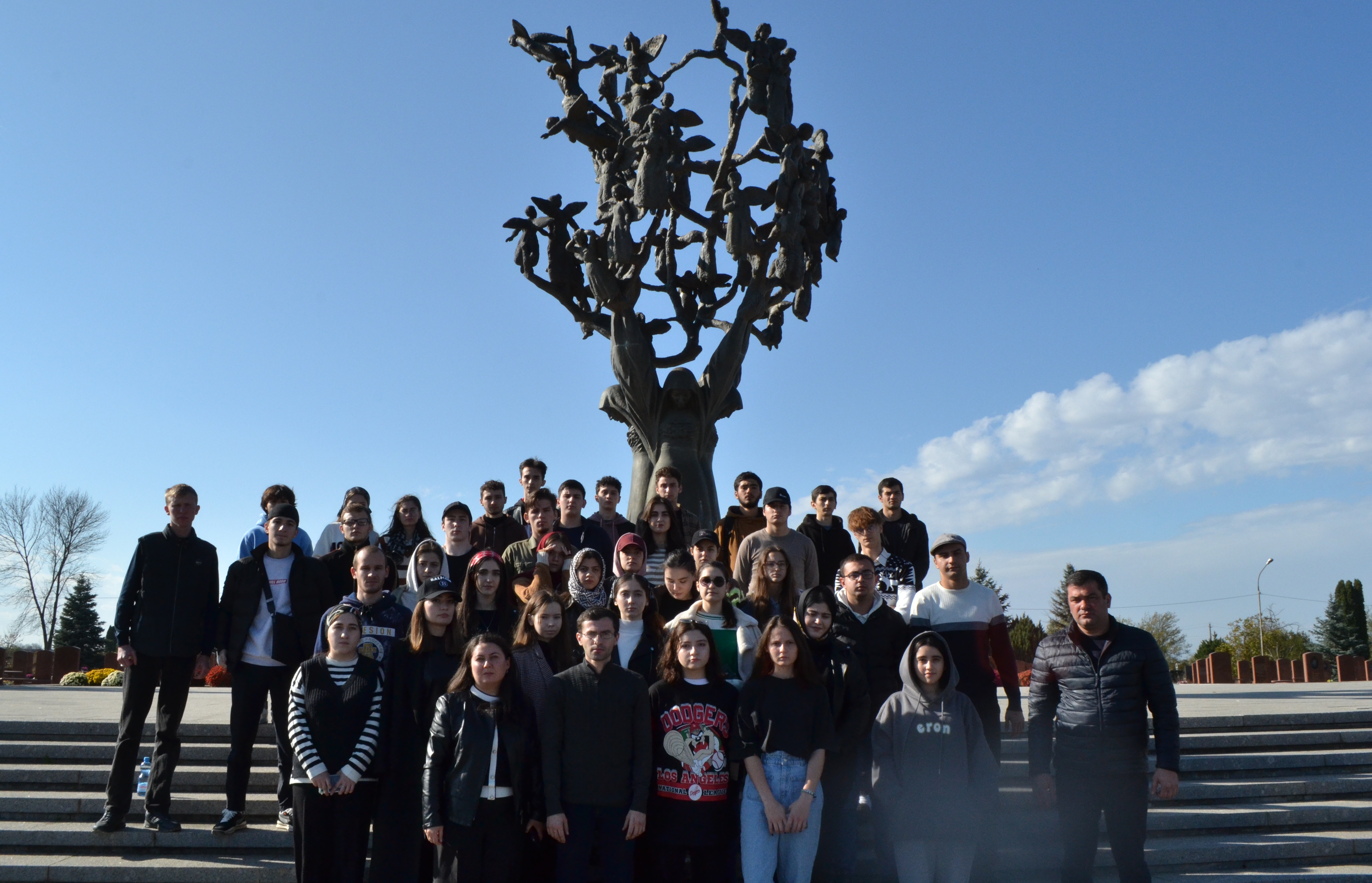 Студенты посетили мемориальный комплекс «Город ангелов»