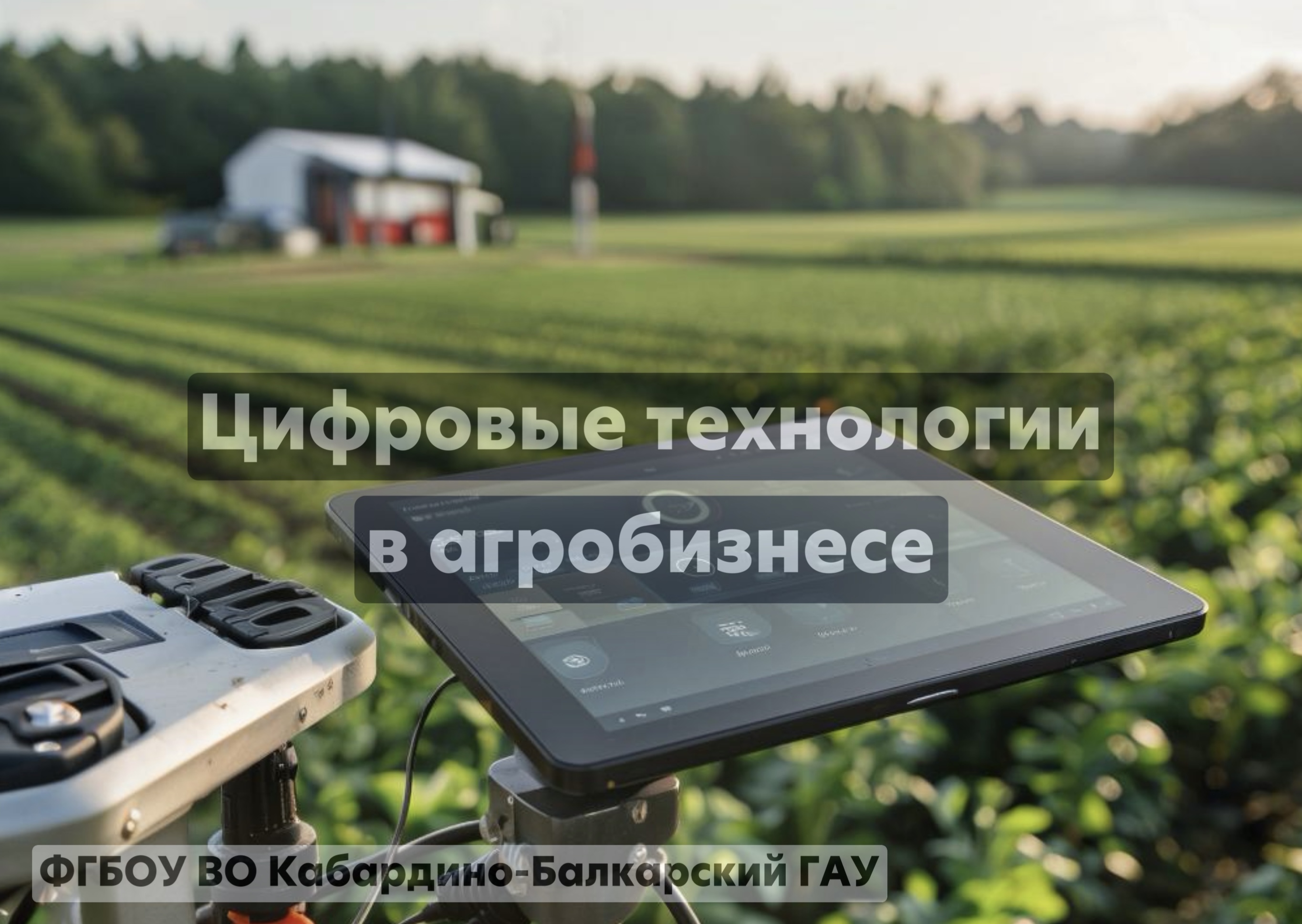 Цифровые технологии в агробизнесе 