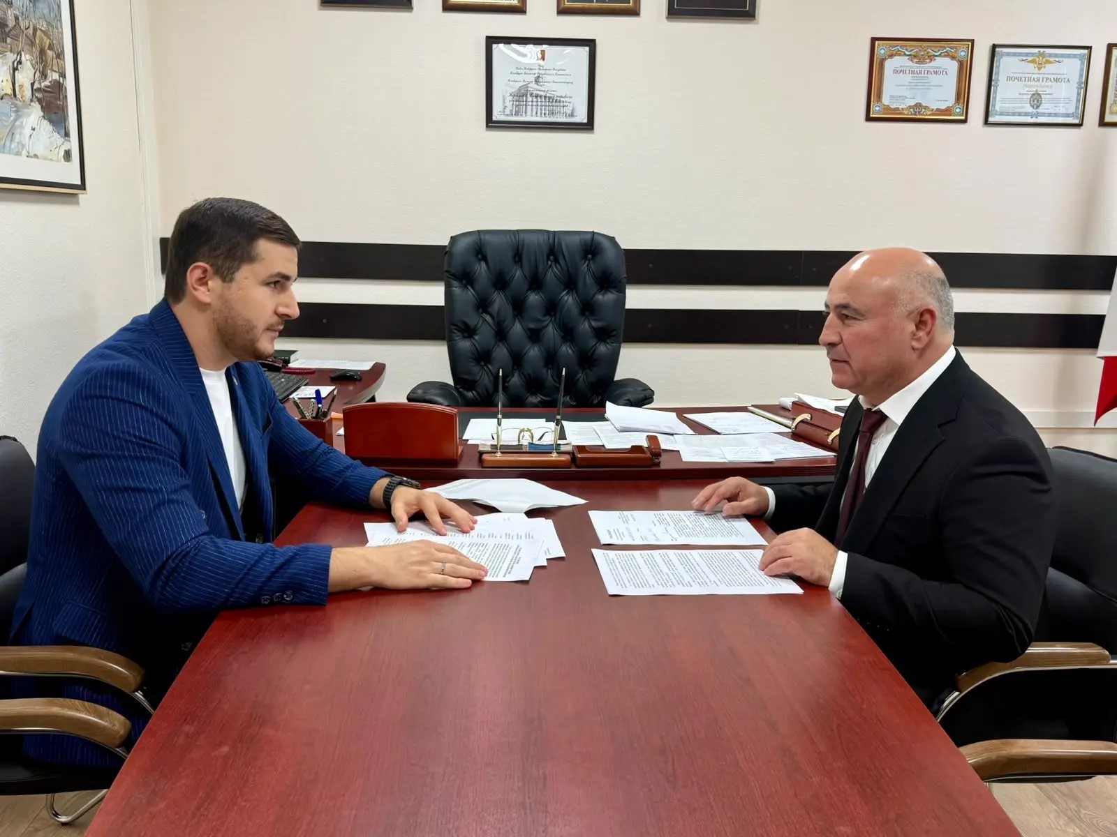 Кабардино-Балкарский ГАУ и Управление по молодежной политике Нальчика обсудили перспективы сотрудничества