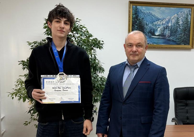 Студент Кабардино-Балкарского ГАУ Дамир Гусейнов — призер первенства по тхэквондо!