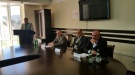 В зале заседаний Учёного совета прошла встреча студентов с представителями руководства Газпрома