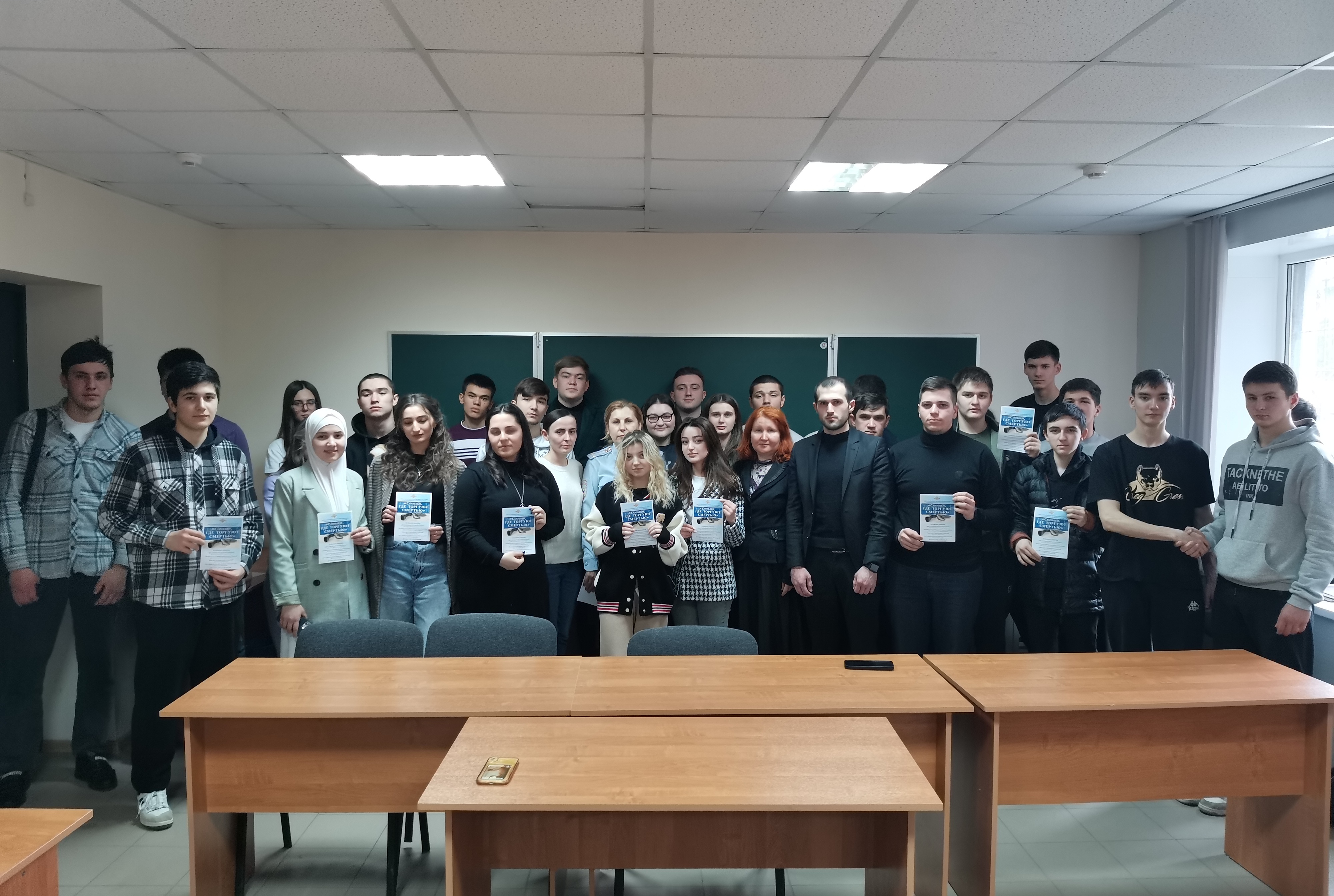 Студенты Кабардино-Балкарского ГАУ приняли участие в акции «Сообщи, где торгуют смертью»