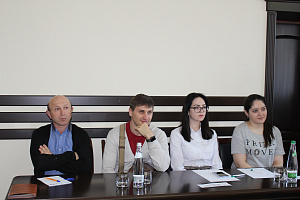 Встреча студентов с Ириной Марьяш