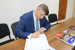 Зампред правления  Россельхозбанка Денис Константинов посетил Кабардино-Балкарский ГАУ