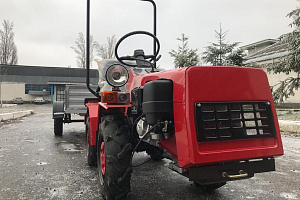 На средства гранта приобретена сельскохозяйственная техника