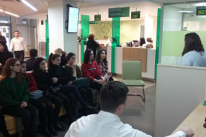 Урок финансовой грамотности в Сбербанке