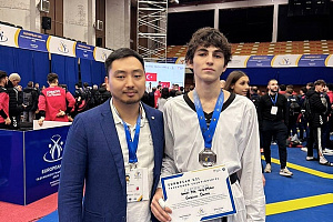 Студент Кабардино-Балкарского ГАУ Дамир Гусейнов — призер первенства по тхэквондо!