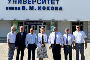 Оксана Лут посетила Кабардино-Балкарский ГАУ