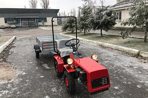 На средства гранта приобретена сельскохозяйственная техника