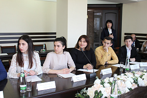 Встреча студентов с Ириной Марьяш