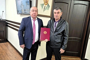 Награждение на заседании ректората