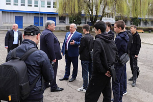 Казбек Коков посетил Кабардино-Балкарский ГАУ