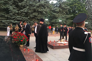 Студенты Кабардино-Балкарского ГАУ приняли участие в добровольческой гражданско-патриотической акции «Свеча памяти»