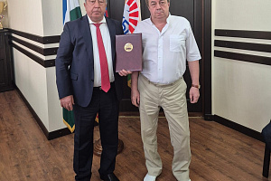 Награждение на заседании Учёного совета