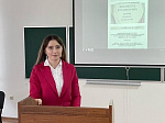 Карина Темирдашева   выступила на международной научной конференции