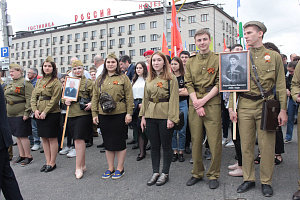 Кабардино-Балкарский ГАУ принял участие в праздничных мероприятиях 9 мая