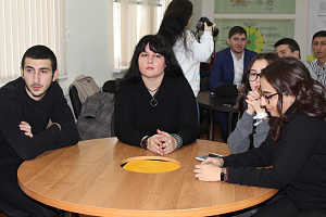 Встреча с молодежью (Молодежной палатой при Парламенте КБР, Студенческими советами вузов КБР) на площадке Кабардино-Балкарского ГАУ