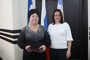 Награждение на Учёном совете