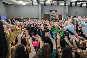 Студенты-агрономы на сборах студенческих отрядов в Пятигорске