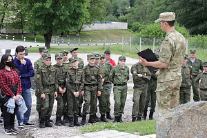Экскурсия в военную часть