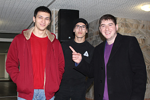 Студенты отметили День всех влюблённых