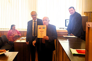  На факультете механизации и энергообеспечения предприятий вручили Почетные грамоты ветеранам труда и Благодарности студентам