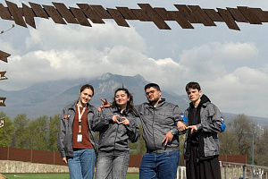 Студенты-агрономы на сборах студенческих отрядов в Пятигорске