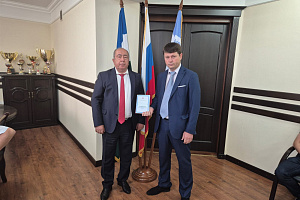Награждение на заседании Учёного совета