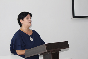 Встреча студентов с Мадиной Хакуашевой