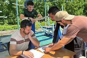 В вузе впервые состоялась зарница «Аграрный рубеж»