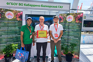 Проект студентов нашего университета победил на выставке «PRO Яблоко-2026»