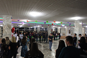 Студенты отметили День всех влюблённых