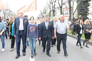 Кабардино-Балкарский ГАУ принял участие в праздничных мероприятиях 9 мая