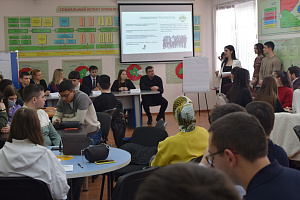 Студентам презентовали проект «Бизнес - в село»