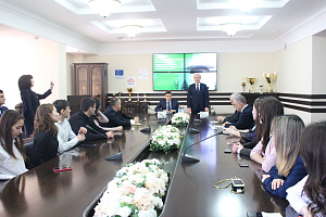 Адальби Шхагошев встретился с преподавателями и студентами Кабардино-Балкарского ГАУ