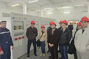 Будущие энергетики на энергообъекте воинской славы