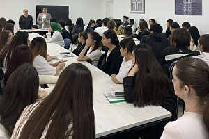 Профориентационная встреча в Гуманитарно-техническом колледже 