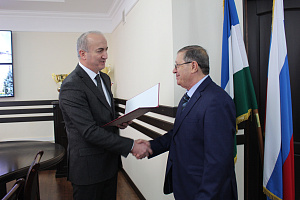 Награждение на Учёном совете