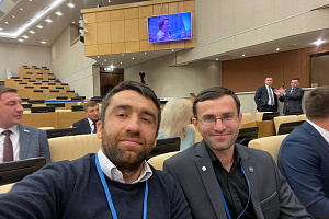 Эльдар Шонтуков принял участие в заседании Молодёжного парламента при Государственной Думе