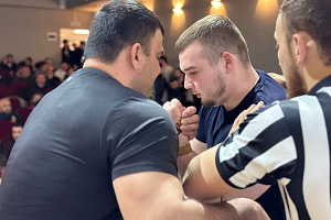 Студент Кабардино-Балкарского ГАУ стал чемпионом Кабардино-Балкарии по армрестлингу