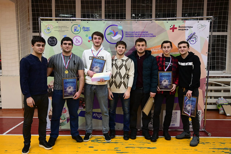 Команда Кабардино-Балкарского ГАУ победила на республиканском первенстве по мини-футболу