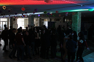 Студенты отметили День всех влюблённых