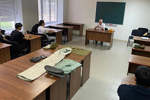 Студенты факультета среднего профессионального образования успешно завершили учебные военные сборы