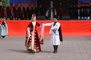 В День России в Нальчике прошел праздничный концерт