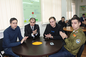 Встреча с молодежью (Молодежной палатой при Парламенте КБР, Студенческими советами вузов КБР) на площадке Кабардино-Балкарского ГАУ