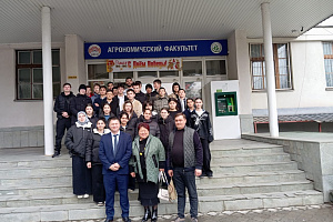Агрокласс из СОШ №5 г Нарткалы  в Кабардино-Балкарском ГАУ