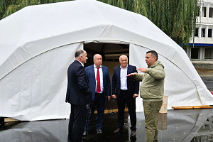 Сергей Никитин посетил с визитом Кабардино-Балкарский ГАУ