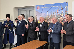 На агрономическом факультете состоялось открытие брендированной аудитории ООО ПКФ «БАЗИС»